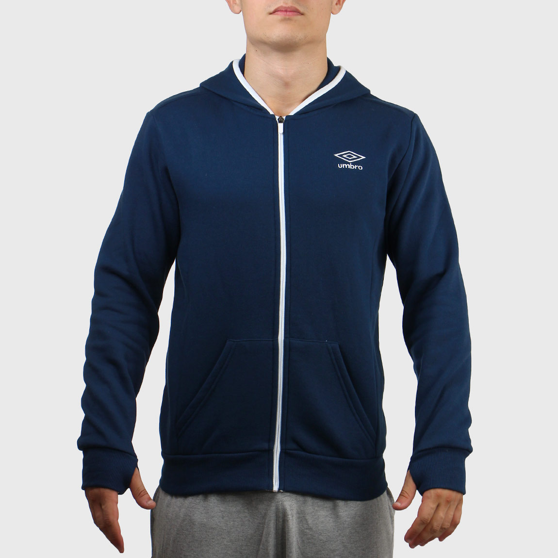 Campera - Umbro - Umbro Campera C/Capucha Adulto Felpa de Hombre - 20101940