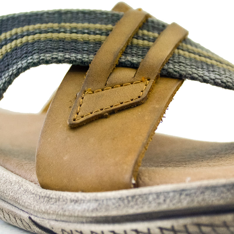 Sandalias Country Tiras Cruzadas de Mujer - 8301