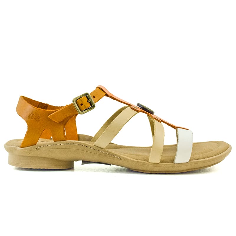 Sandalias Country Tiras Cruzadas de Mujer - 37329
